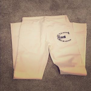 Just Cavalli white jeans